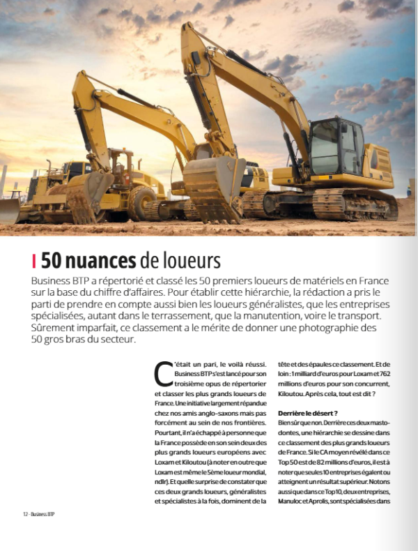 Business BTP - N°003