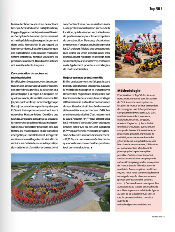 Business BTP - N°003