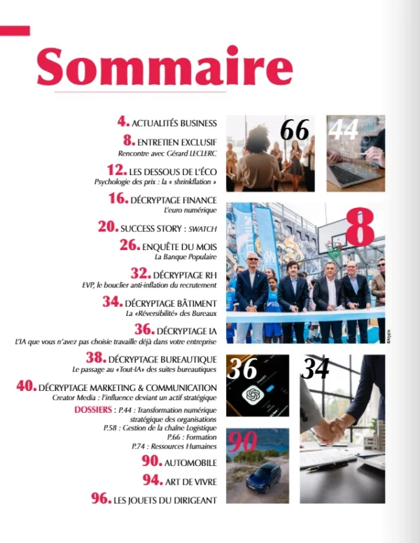 BT11 Sommaire Business Times - N°011