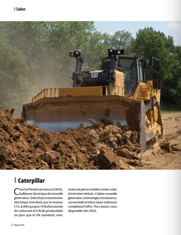 Business BTP004 Caterpillar Business BTP - N°004